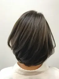 デザインカット & クリスタルカラー［白髪染め］ & プレトリートメント