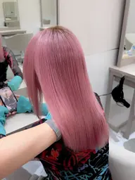 🪩ブリーチ2回+カラー+トリートメント