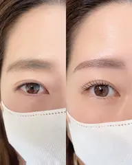 まつげパーマ+眉スタイリング