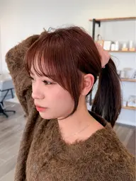 前髪メンテナンス
