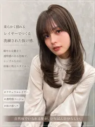 【当店人気No.1👑当日◎】似合わせカット✂️+艶カラー🌿🫧+高保湿トリートメント✨(ナノスチーム付き)