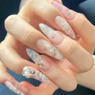 【デザインスカルプ】マーブル♪