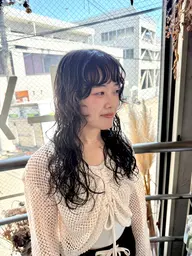 レディース カットパーマ ·˚𖦹