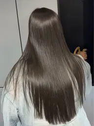カット+縮毛矯正+ 髪質改善oggi otto1step TR+KINUJO体験