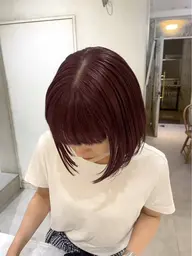 【日曜日19時半​〜​限定】透明感カラー+頭皮ケア🫧