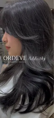 アディクシーヘアカラー🩵赤み消しカラー🩵アディクシーカラーで透明感ツヤ爆誕🌈グレー系アッシュ系カラー🩵透明感🩵
