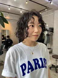 レディース似合わせカット+パーマ+SAKURAオリジナルトリートメント