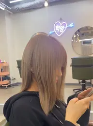 カット+ワンカラー+選択トリートメント🫧