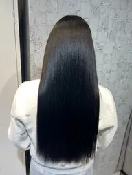 【minimo特別クーポン】✨韓国風うるツヤストレート✨柔らかく自然な縮毛矯正