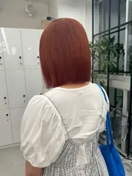 【平日限定✨️】ミディアム、ボブカット✨️➕トリートメント🫧【あご以上不可】
