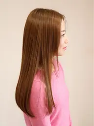 縮毛矯正+カット+生トリートメント