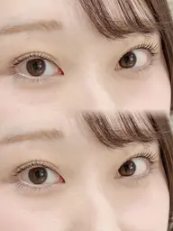 【🤍練習モデル🤍】上下まつ毛パーマ🐶🍒8月末まで💨