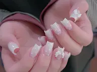 【10本チップ長さ出し】60分💅ワンホンシンプルデザイン定額　8980