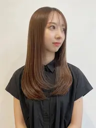 ♥艶髪ンカラー/肩上）💎パーソナルカラー診断付き‼️髪質改善カラー（艶々ワ
