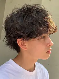 ご新規様限定🌳当店スタイリストカット✂️+波巻きスパイラルパーマ🌊