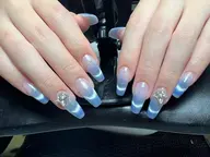 マグネットワンカラー/マグネットグラデーション➕2個パーツ