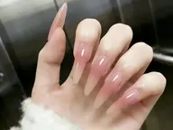 【チップジェル長さ出し】チークネイル