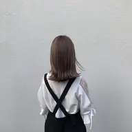 🫧‪【艶髪】🫧‪弱酸性カラー+架橋式髪質改善トリートメント〈ホームケア付〉