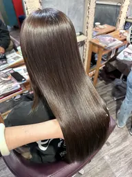 艶髪酸性縮毛矯正 + トリートメント