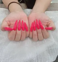 ネイルチップ10本長さ出し+ワンカラー💖