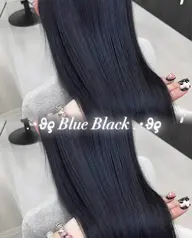 【🐈⬛🎀暗髪艶感ワンカラー🫧】‼️黒染めを使わない暗染め‼️高保湿Tr+仕上げスタイリング💫💫