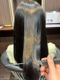 前髪カット+前髪ストレート+美髪トリートメント+炭酸シャンプー