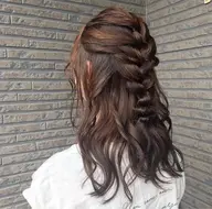 ヘアセット🌷(ハーフアップ)