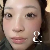 【根本からぱっちり🖤】&healthyフラットラッシュ120本+まつげパーマ
