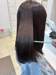 カット+透明感カラー+3STEPトリートメント
