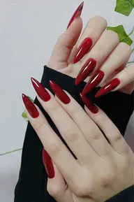 🍓』10本チップ長さ出しワンカラーハンドネイル💅🙈💃🏻