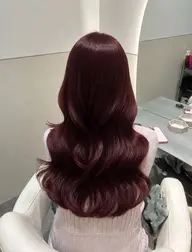 【初めての方におすすめ✨】🍒暖色系ワンカラー🍒ブリーチなし𝝑𝝔