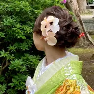 2027年1/10.11成人式ヘアセット&着付👘