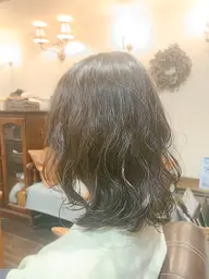 レディースカット+ふわふわリラックスパーマ+oggiottoトリートメント