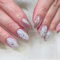 【オフ込み 4本 手描きアートコース】当店デザイン/ハンドケア込み 2~2.5h