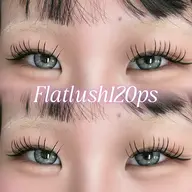 ❤︎6月限定❤︎フラットラッシュ120本🦋オフ有【束感仕上げ✨】マツエク/まつエク/まつげエクステ/浦和