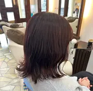 カット+ケアカラー+内部補修トリートメント🐥