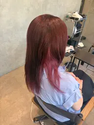 【ご新規様限定🎀.⋆】似合わせ✔︎︎︎︎ツヤ髪暖色カラー🍒⋆꙳プチトリートメント付き🫧