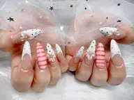 長さだし10本💅ア-トし放題コ-ス💕ソフトジェルオフ込みです。