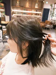 【エヌドット】ケアカラー🍒　透明感・高彩度のエヌドットカラー使用