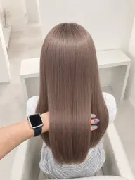 【💛ケアもしっかりしたい方💛】ケアブリーチダブルカラー+トリートメント🫧