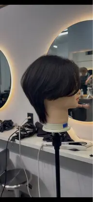 (センターパート)カット+シャンプー