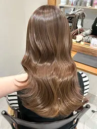 骨格補正カット+カラー (ブリーチ無し)