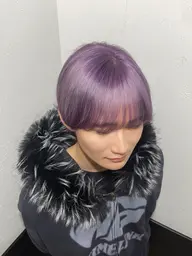 【ミニモ学割】【メンズ限定】✨人気No.1メニュー✨透明感抜群🫧。ブリーチ1回＋カラー＋ダメージ補修トリートメント