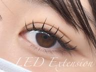 【ミニモ学割】☪️LEDフラットラッシュ100本×束感コーティング仕上げ☪️