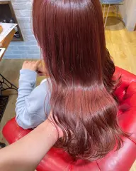 【人気No.1】❤✨小顔カット+イルミナカラー+グローバルトリートメント3step 口コミ投稿限定🐻