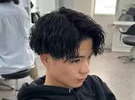 【当日予約OK🔥】メンズカット+全パーマ+トリートメント