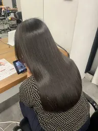 似合わせカット+地毛風縮毛矯正+最高級トキオトリートメント¥ 18000