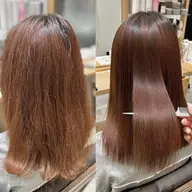 女性限定‼️髪質改善★酸性縮毛矯正➕2stepトリートメント✨✨