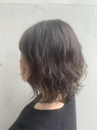 カット+奇跡のデジタルパーマ+Aujua髪質改善トリートメント+炭酸