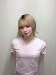 レディースカットミディアム、ボブなど